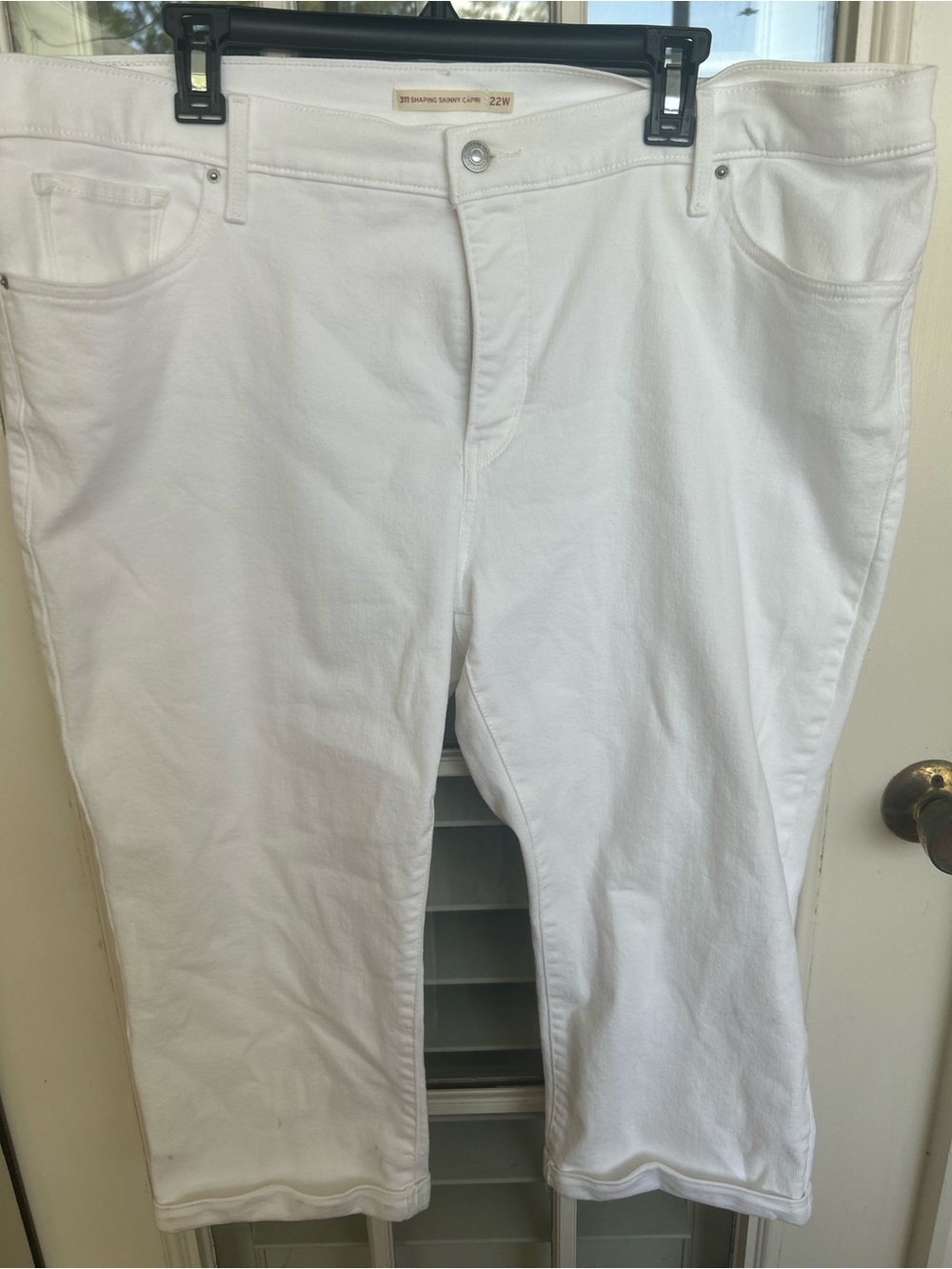 Levi's Women's Relaxed White Jeans